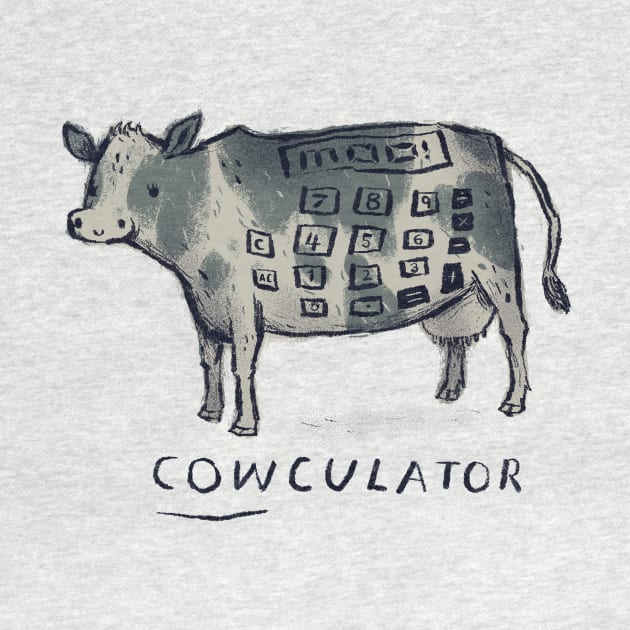 cowculator cow shirt by Louisros